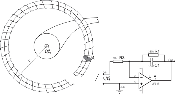 A Rogowski coil